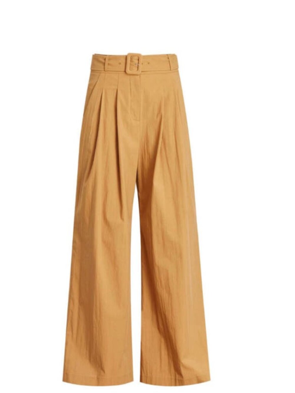 Veronica Beard Maliyah Pant Camel Wide Leg Trousers Size 10 New With Tags